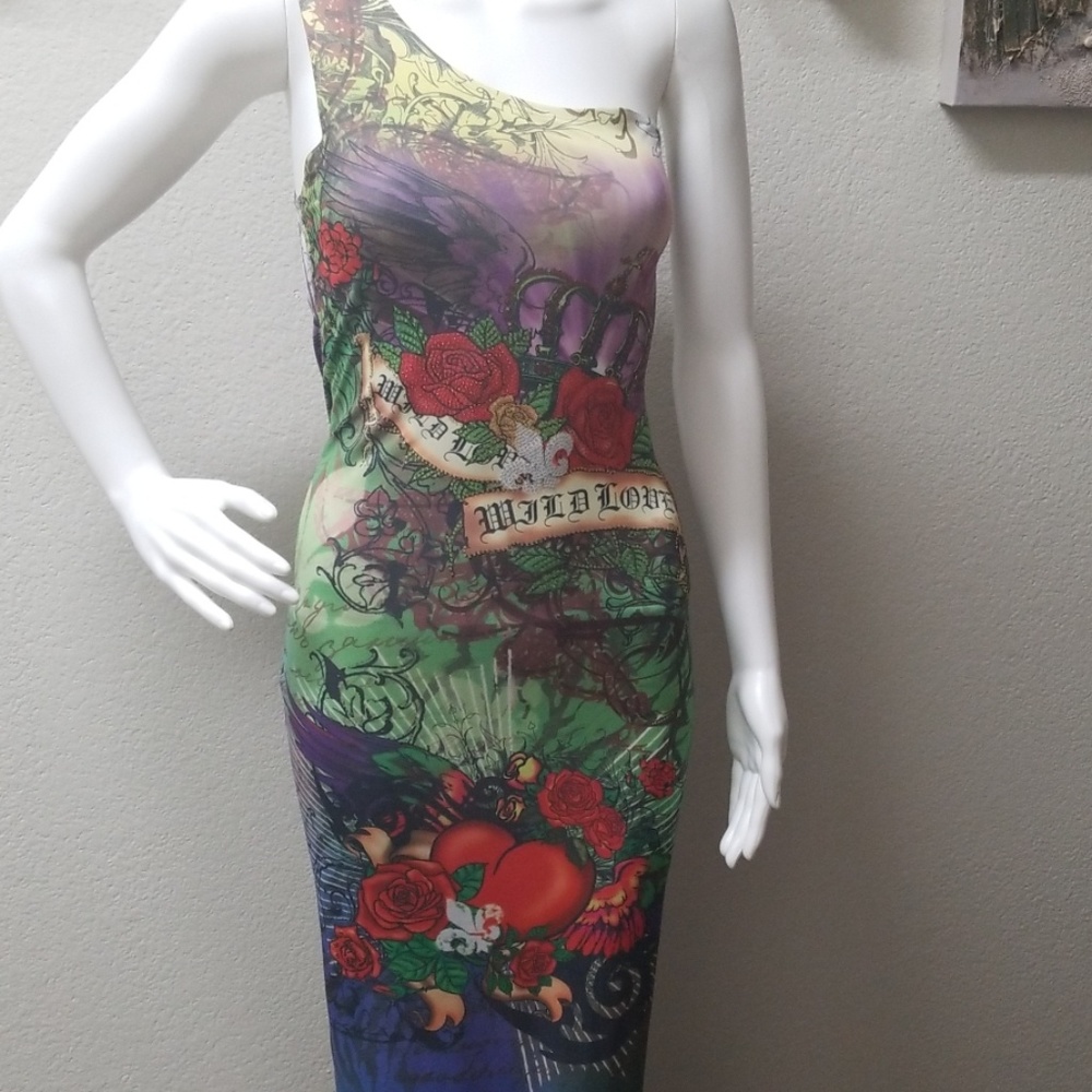 Vibrant Wild Love Dress